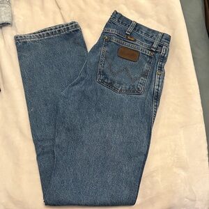 Wrangler Men's Straight Blue Jeans